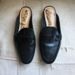 Sam Edelman leather mules